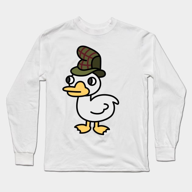 Ducktective Long Sleeve T-Shirt by joseanaya